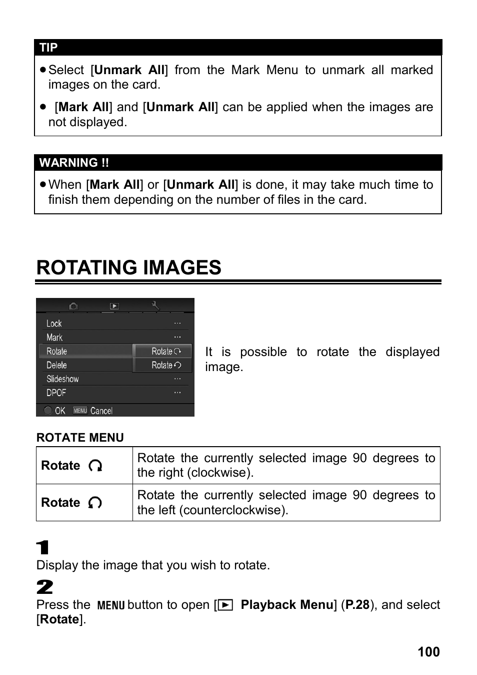 Rotating images | SIGMA DP3 Merrill User Manual | Page 101 / 130