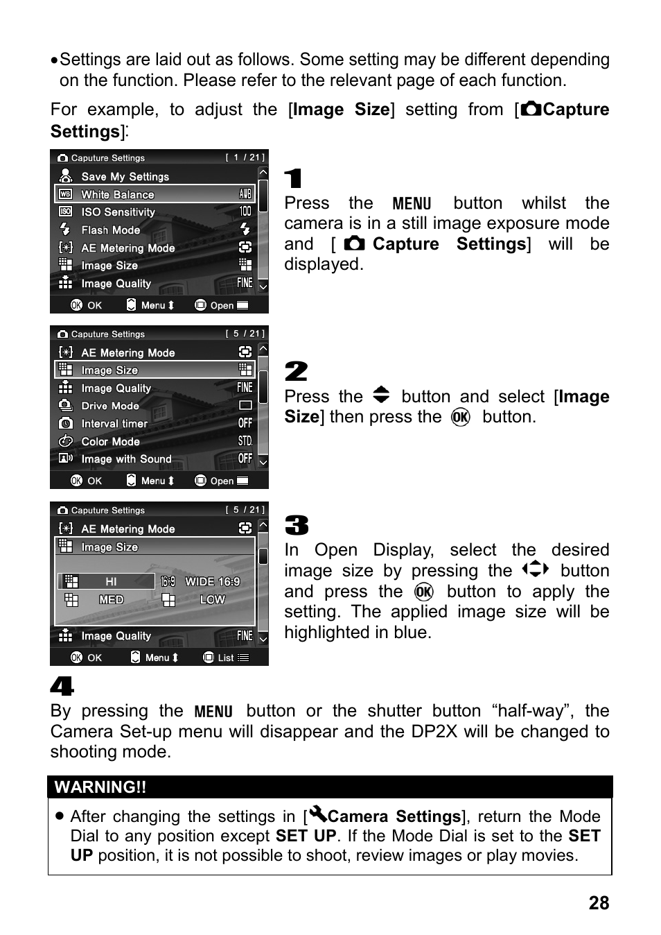 SIGMA DP2x User Manual | Page 29 / 123