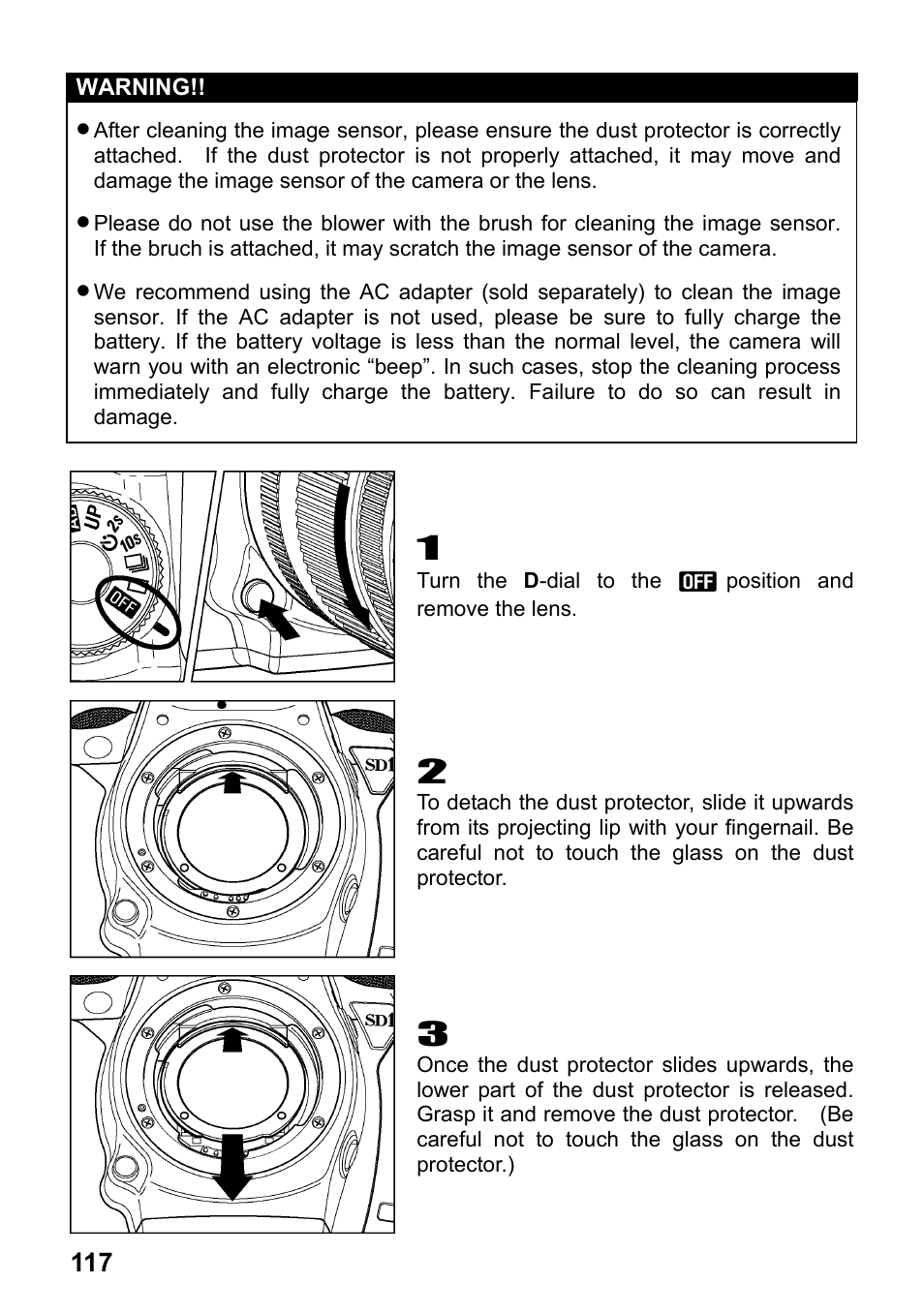 SIGMA SD1 User Manual | Page 118 / 129