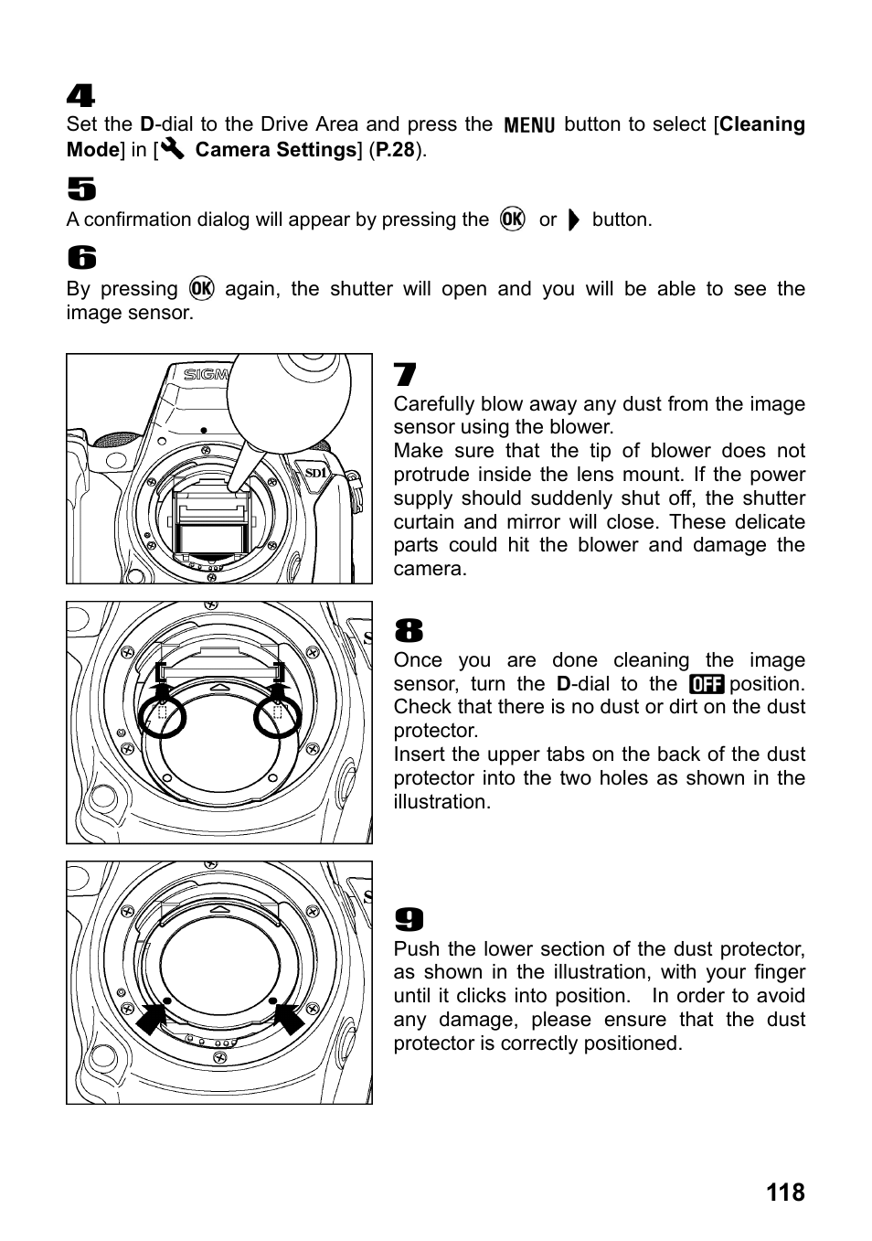 SIGMA SD1 User Manual | Page 119 / 129