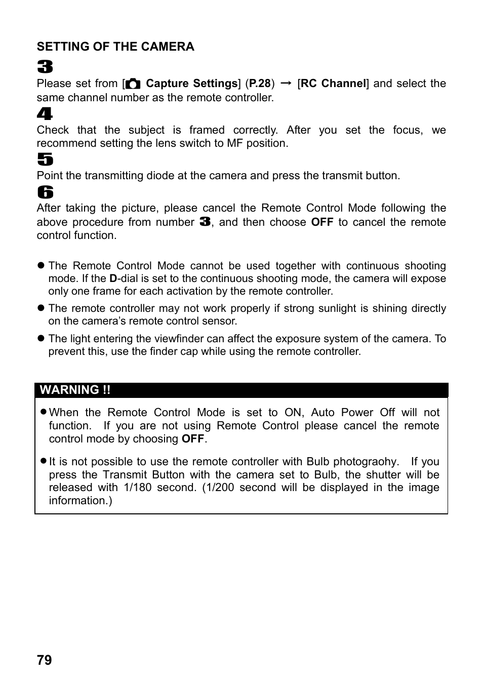 SIGMA SD1 User Manual | Page 80 / 129