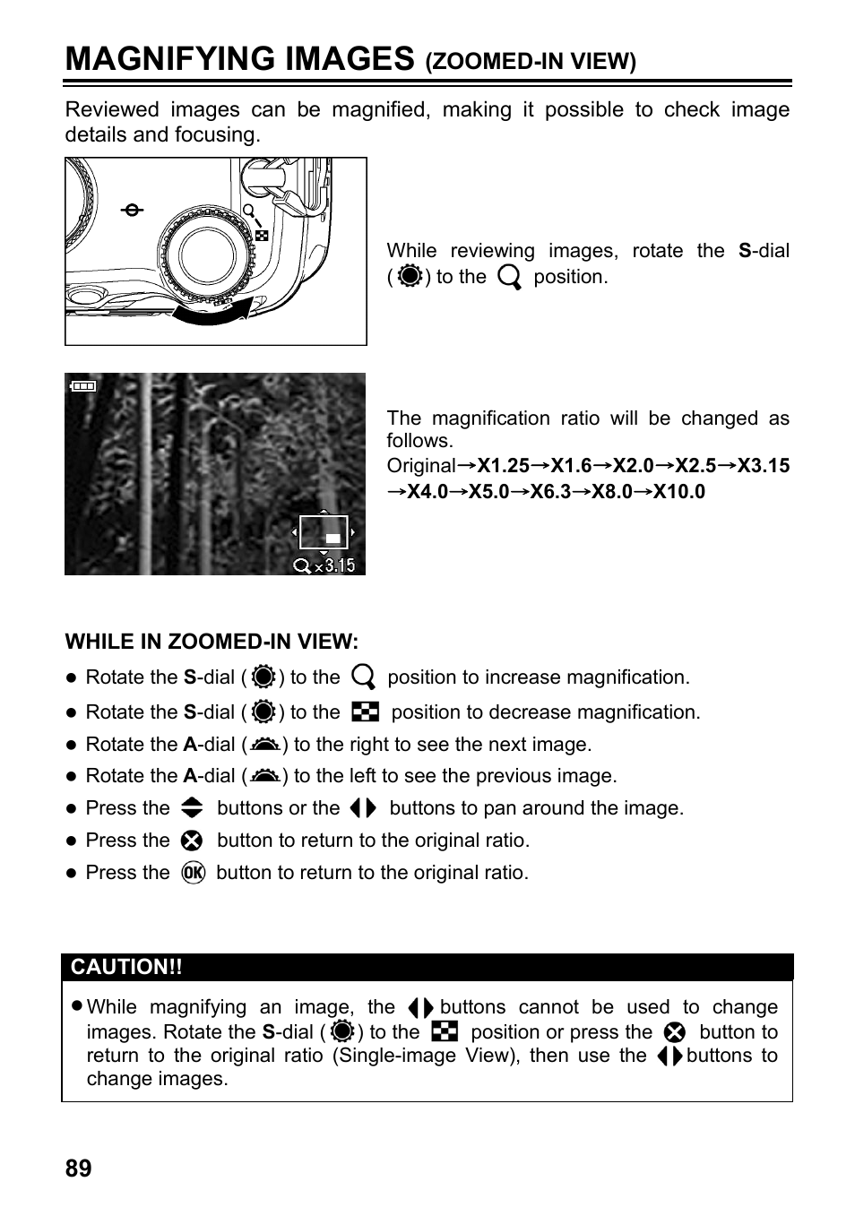 Magnifying images | SIGMA SD1 User Manual | Page 90 / 129