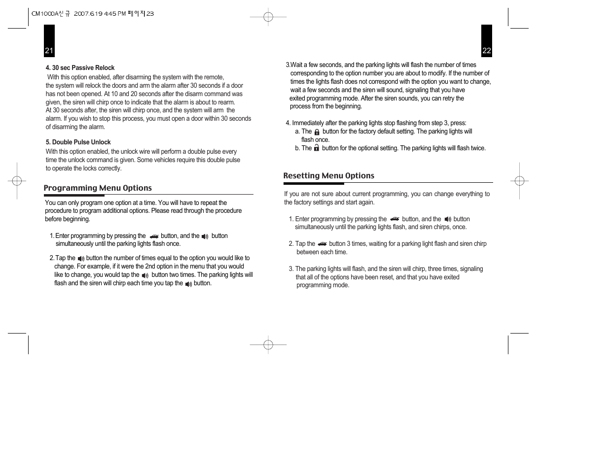 CompuSTAR CM1000A User Manual | Page 12 / 12