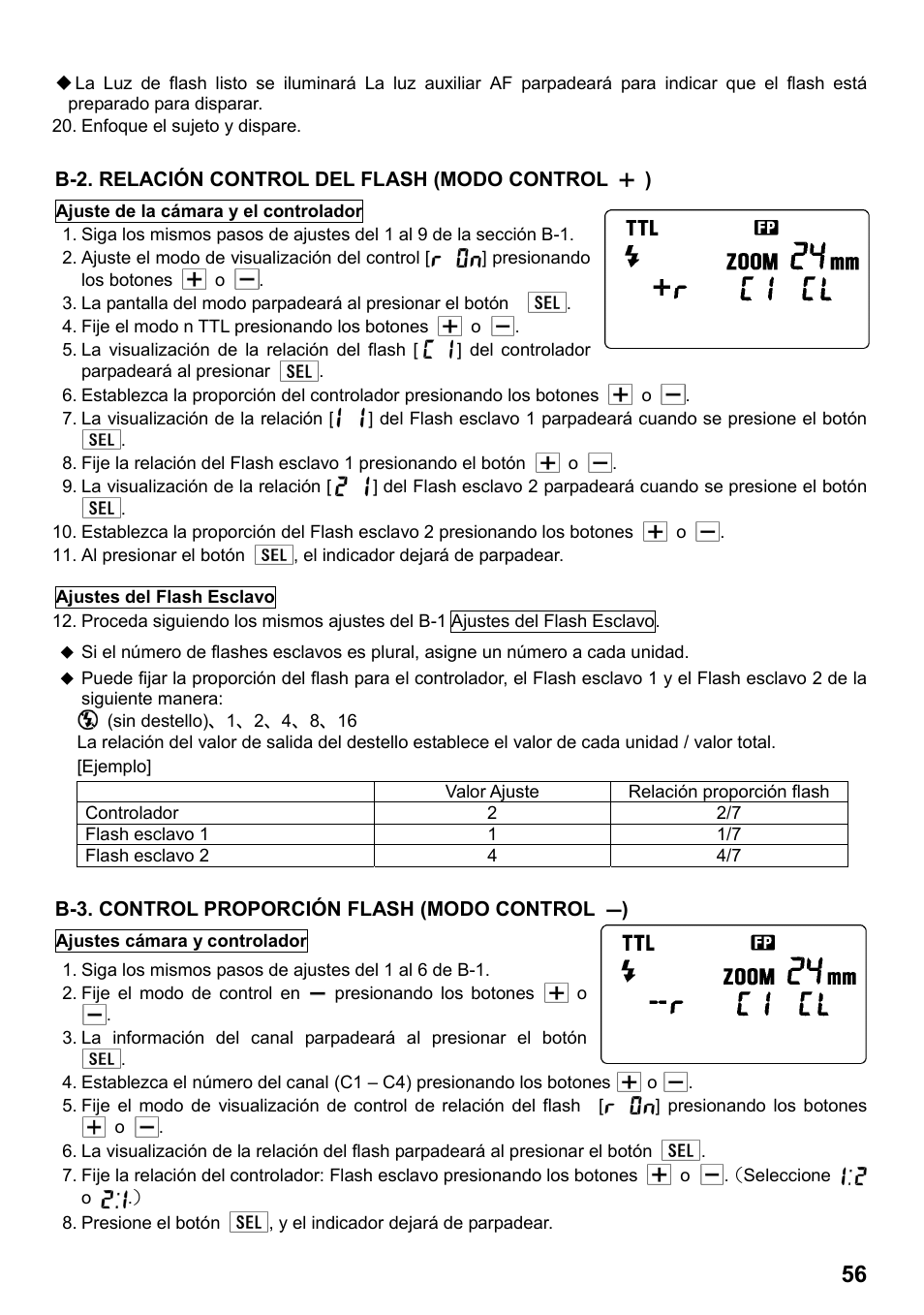 SIGMA ELECTRONIC FLASH EF-610 DG SUPER SO-ADI (ソニー用) User Manual | Page 57 / 128