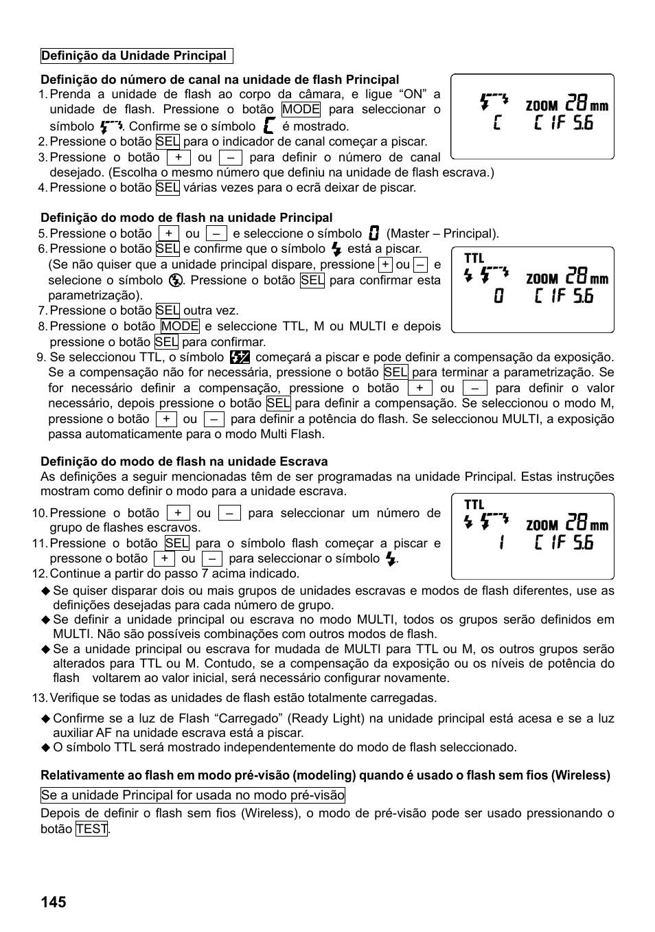SIGMA ELECTRONIC FLASH EF-610 DG SUPER NA-iTTL (ニコン用) User Manual | Page 146 / 150
