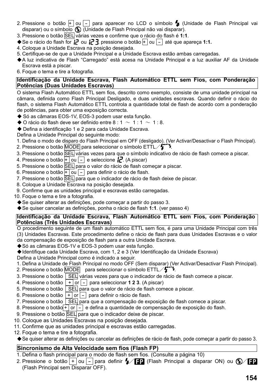 SIGMA ELECTRONIC FLASH EF-610 DG SUPER EO-ETTL II (キヤノン用) User Manual | Page 155 / 160