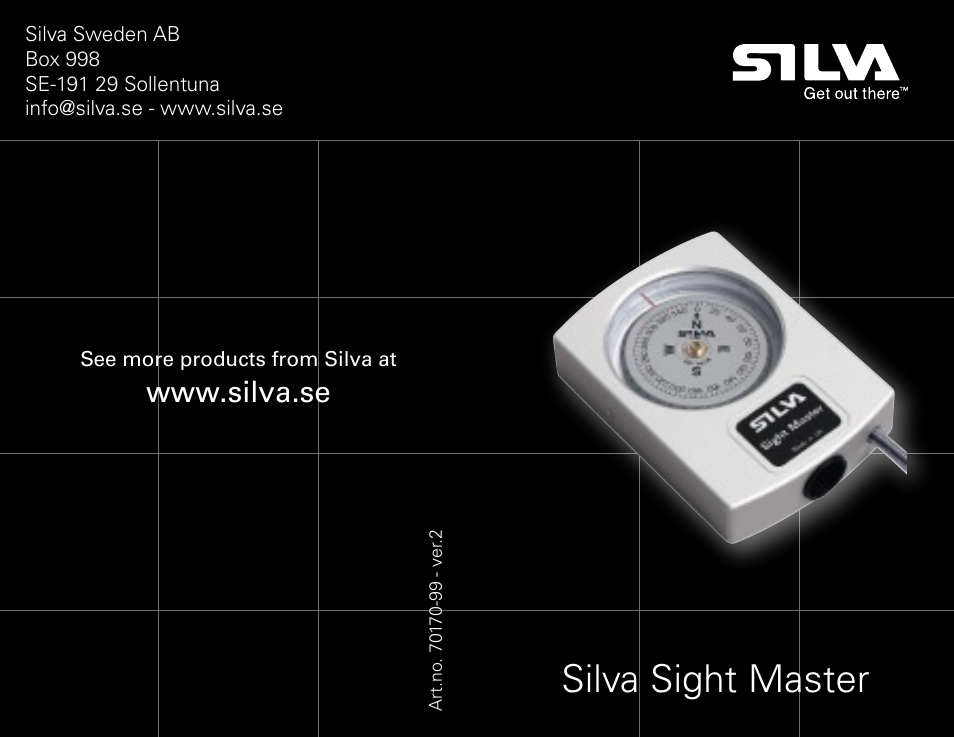 SILVA SightMaster User Manual | 12 pages