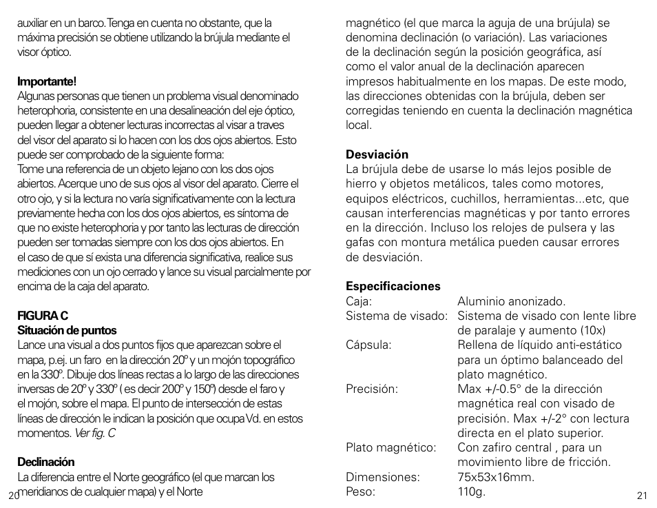 SILVA SightMaster User Manual | Page 11 / 12