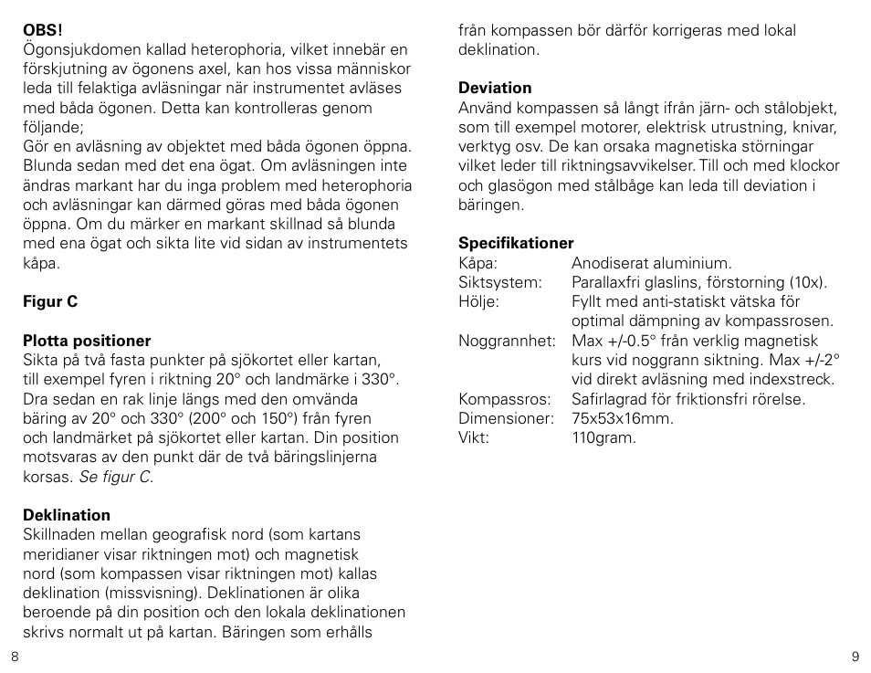 SILVA SightMaster User Manual | Page 5 / 12