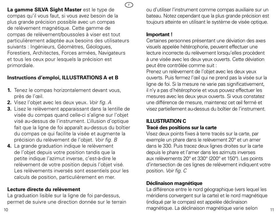 SILVA SightMaster User Manual | Page 6 / 12