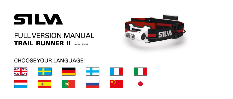 SILVA Trail Runner II User Manual | 13 pages