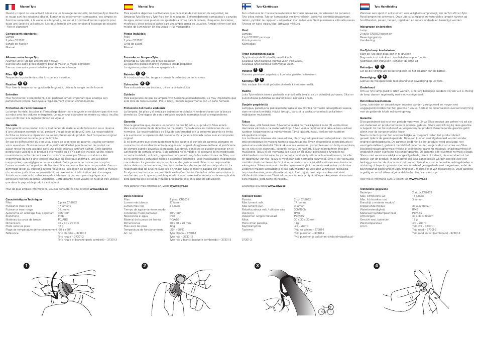 SILVA Tyto User Manual | Page 2 / 3
