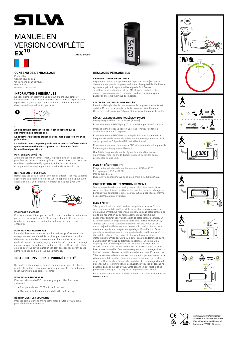 Manuel en version complète | SILVA Ex 10 User Manual | Page 6 / 16