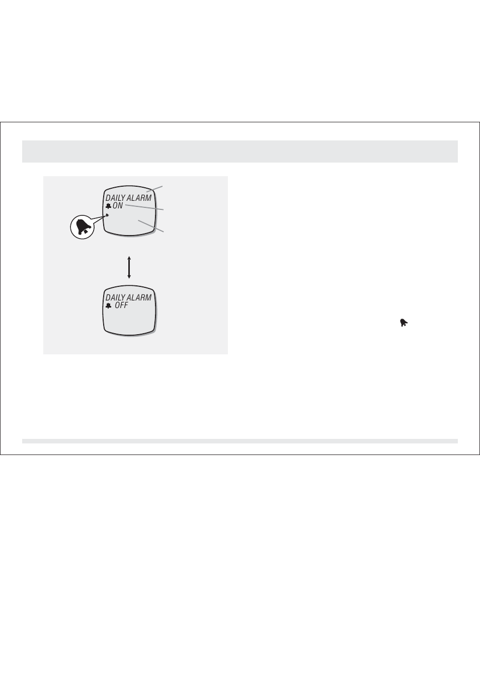 0 modo daily alarm: pantalla de la alarma diaria | SILVA ADC Summit User Manual | Page 358 / 623