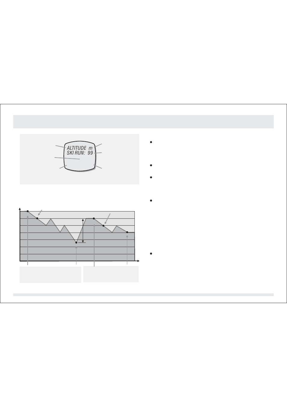 0 altimeter mode - altitude ski-run display, 0 altimeter mode, Altitude ski-run display | SILVA ADC Summit User Manual | Page 46 / 623