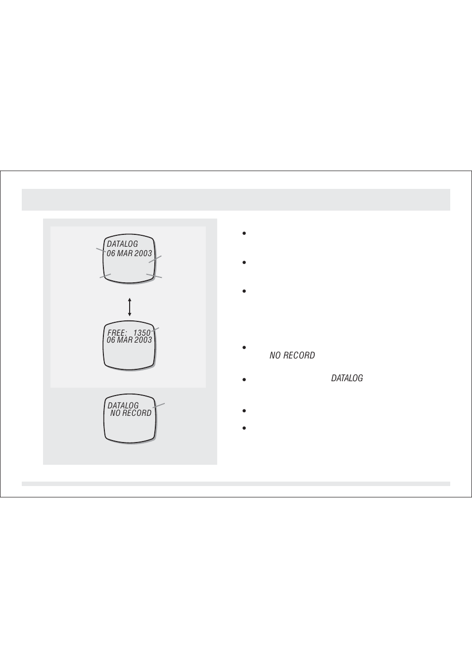 Data log mode | SILVA ADC Summit User Manual | Page 56 / 623