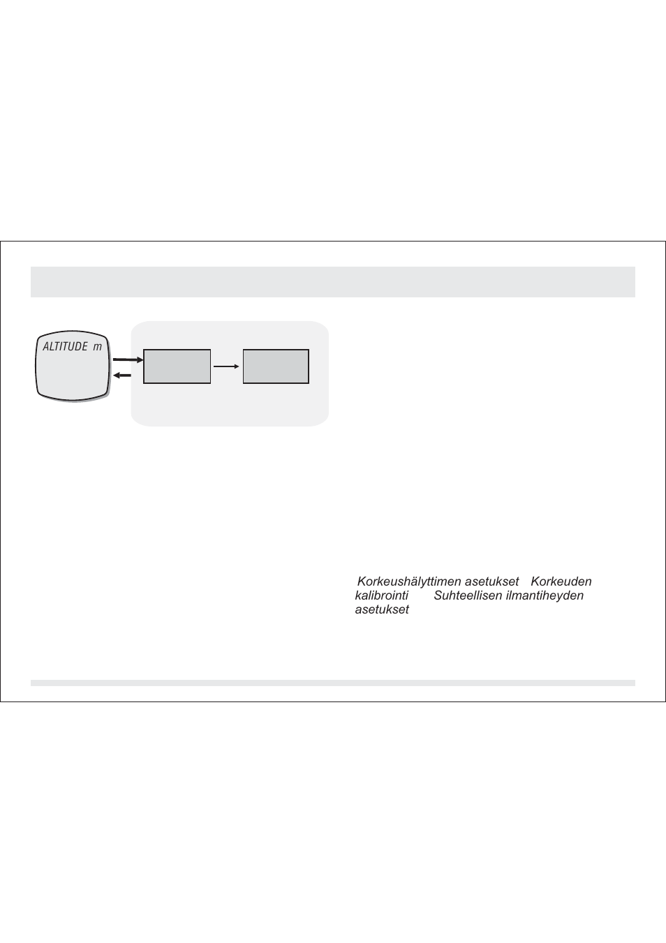 Korkeusmittaritila korkeustilan asetukset 14.6.0 | SILVA ADC Summit User Manual | Page 606 / 623