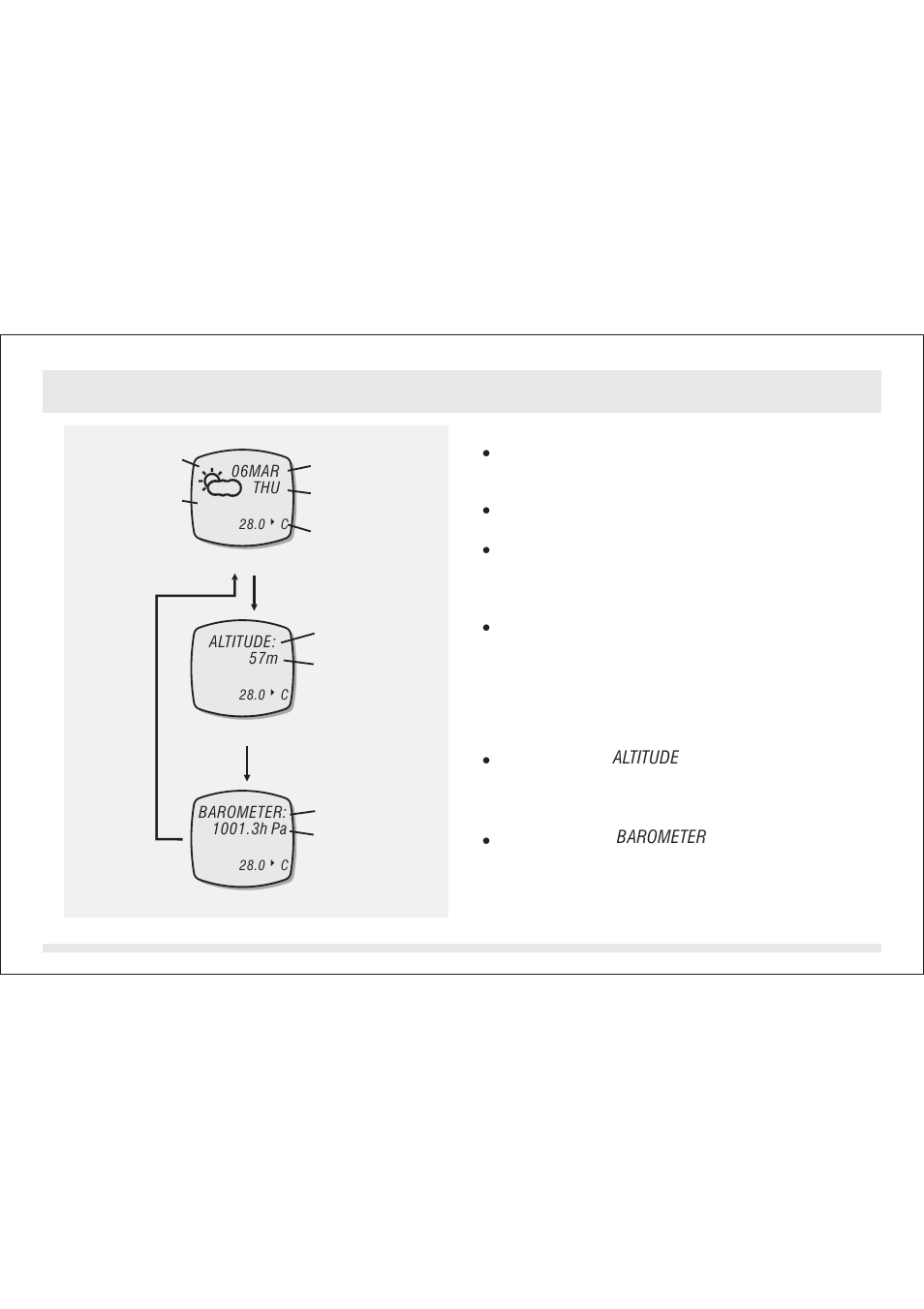0 current time mode - functional displays, Current time mode, Functional displays | SILVA ADC Summit User Manual | Page 8 / 623