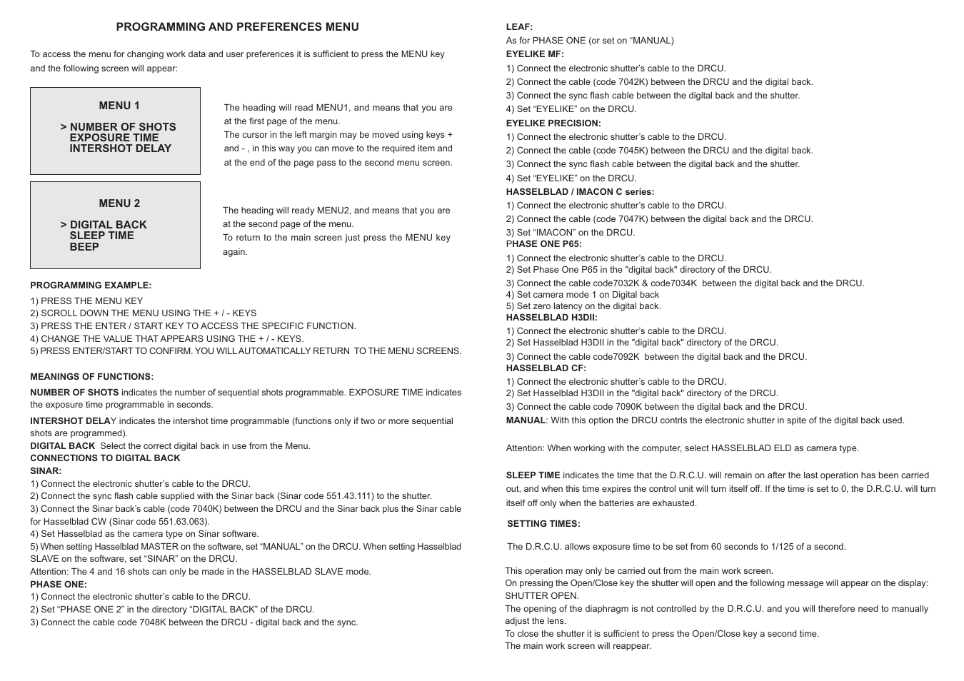 Silvestri DRCU 7020K User Manual | Page 4 / 4