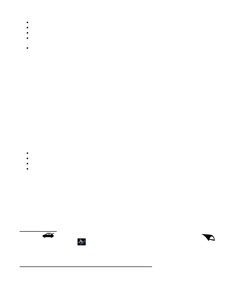 Activating reservation mode, Cancelling reservation mode, Reservation mode settings | Trunk release, Auxiliary outputs/window roll-down/sliding doors | CompuSTAR Pro system User Manual | Page 9 / 18