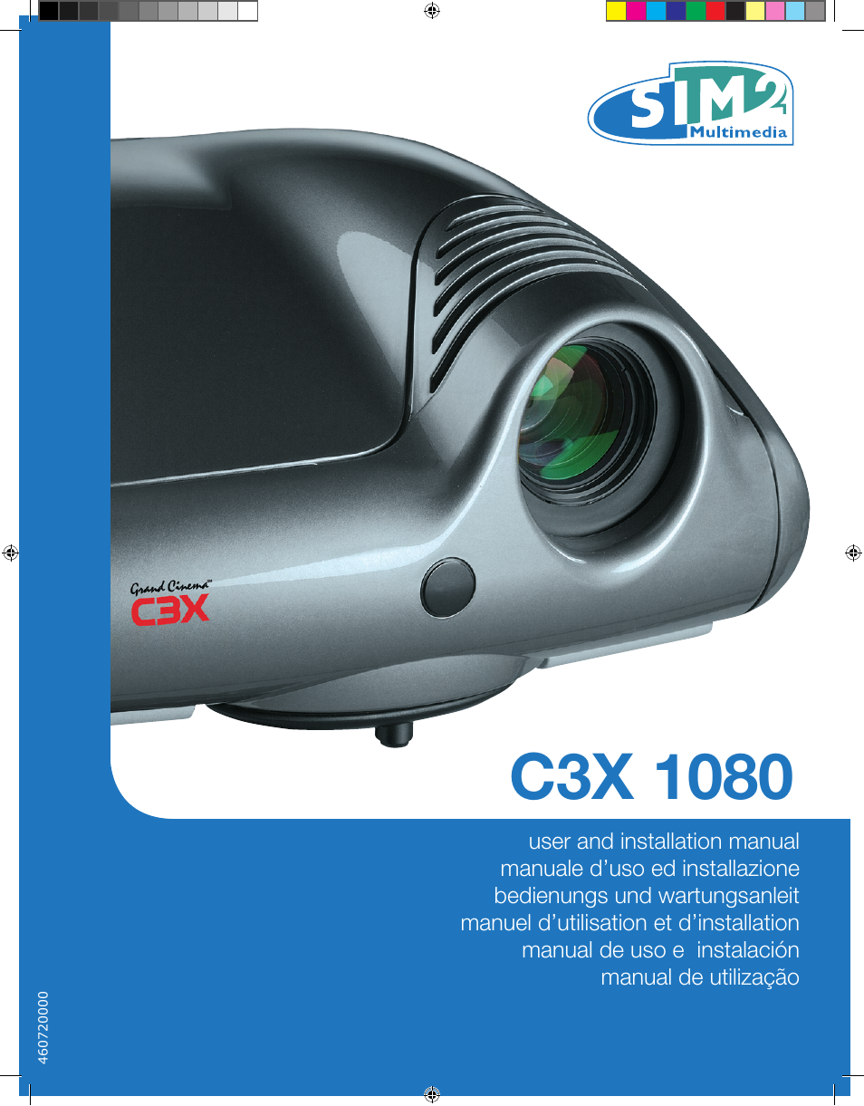 Sim2 C3X1080 User Manual | 29 pages