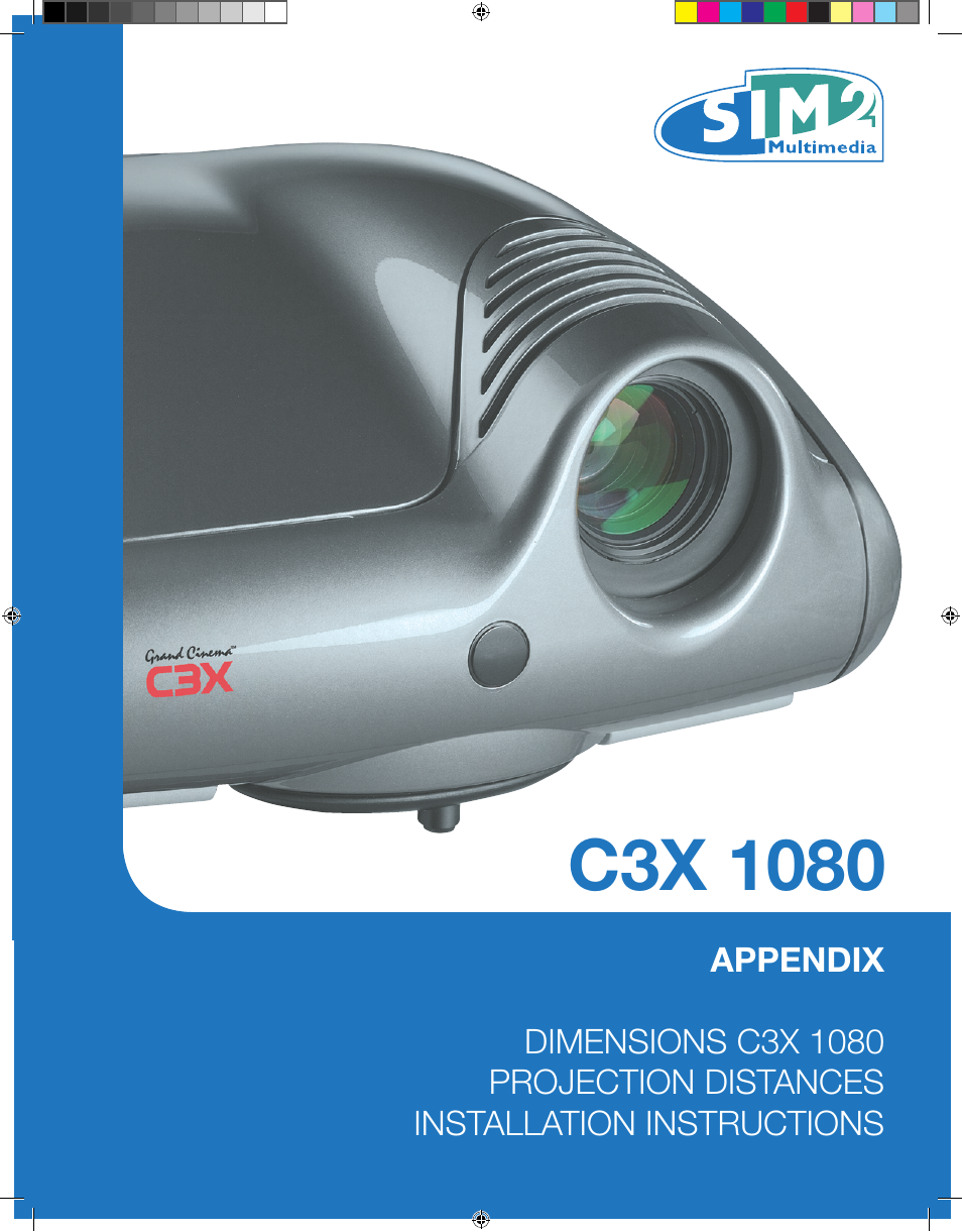 Sim2 C3X1080 User Manual | Page 23 / 29