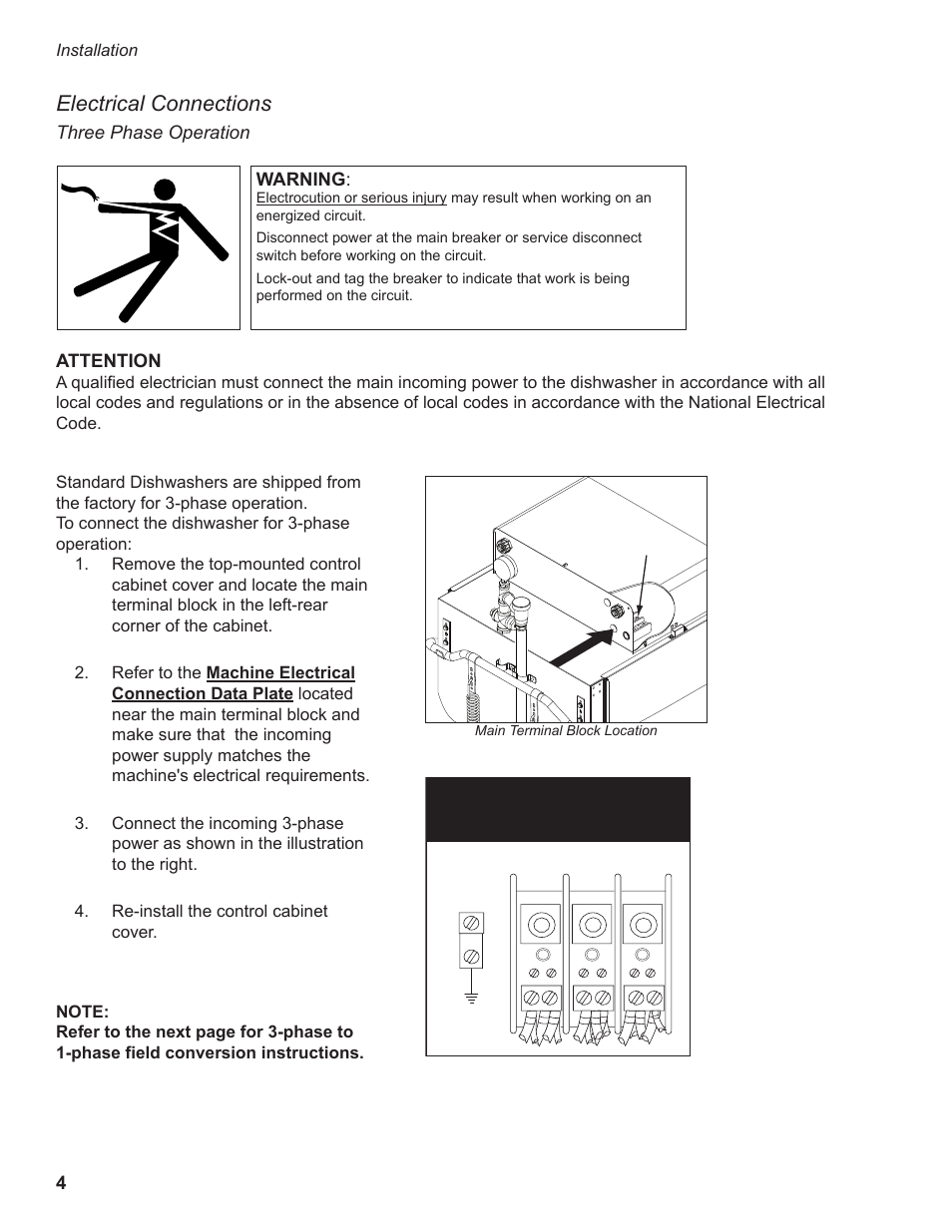 Electrical connections | Champion Manufacturing DH2000 User Manual | Page 12 / 44