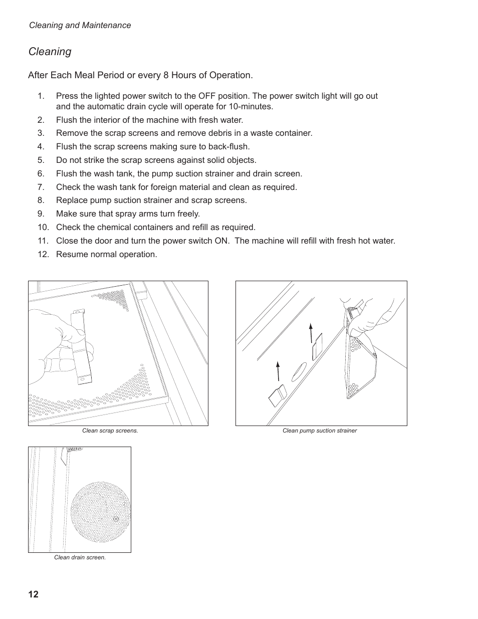 Cleaning | Champion Manufacturing DH2000 User Manual | Page 20 / 44