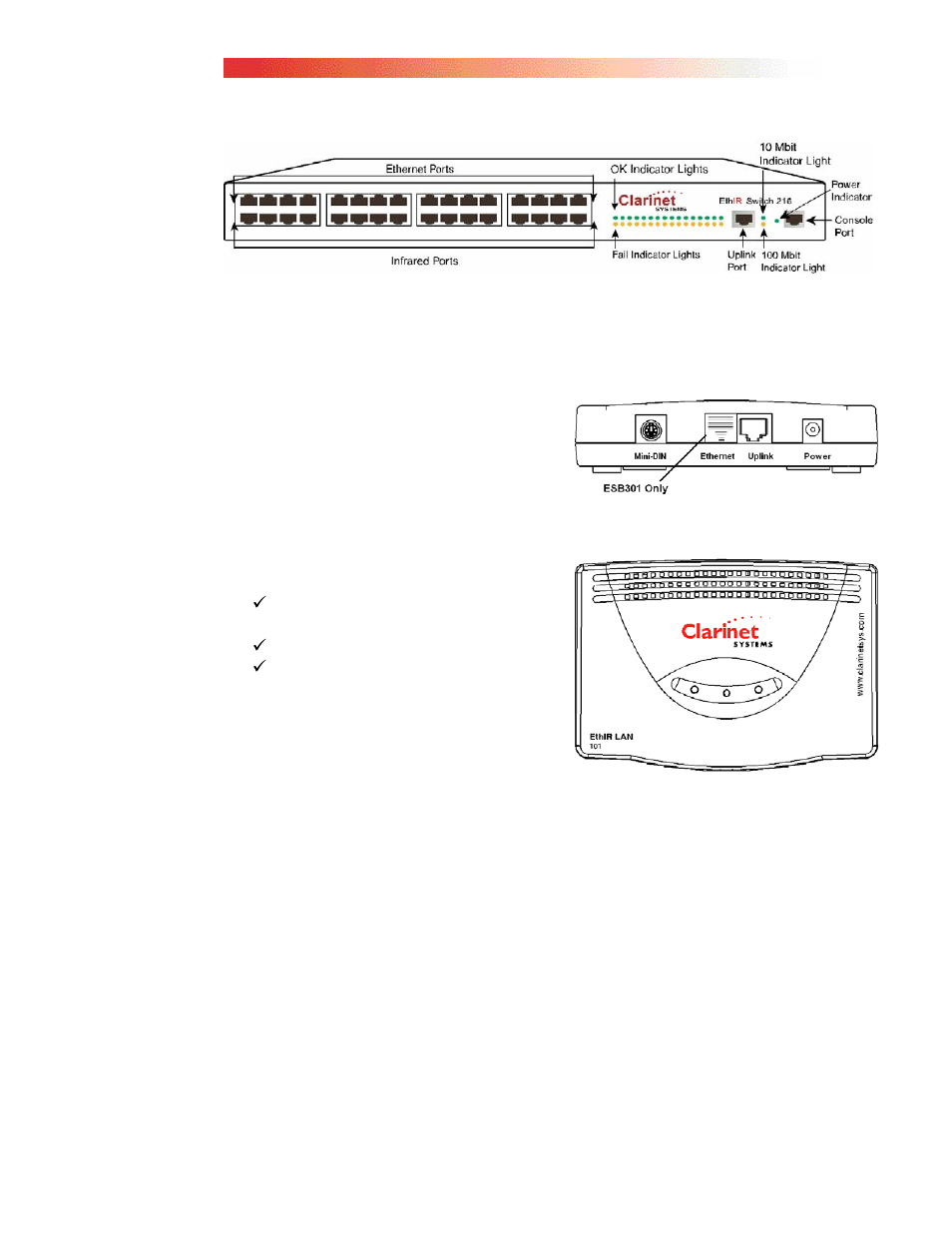 Clarinet Systems EthIR LAN User Manual | Page 15 / 71