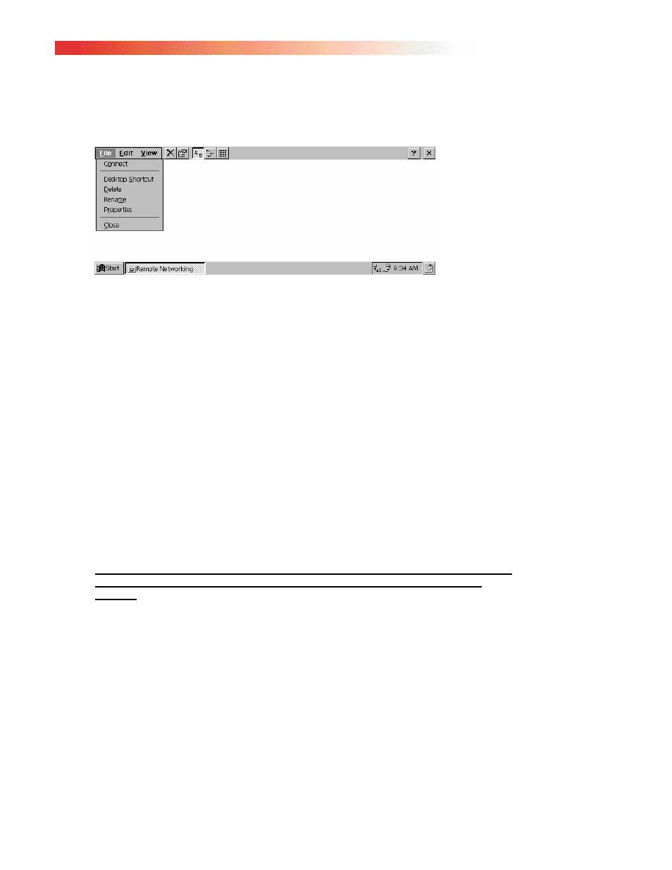 Connecting to and disconnecting from the network | Clarinet Systems EthIR LAN User Manual | Page 66 / 71