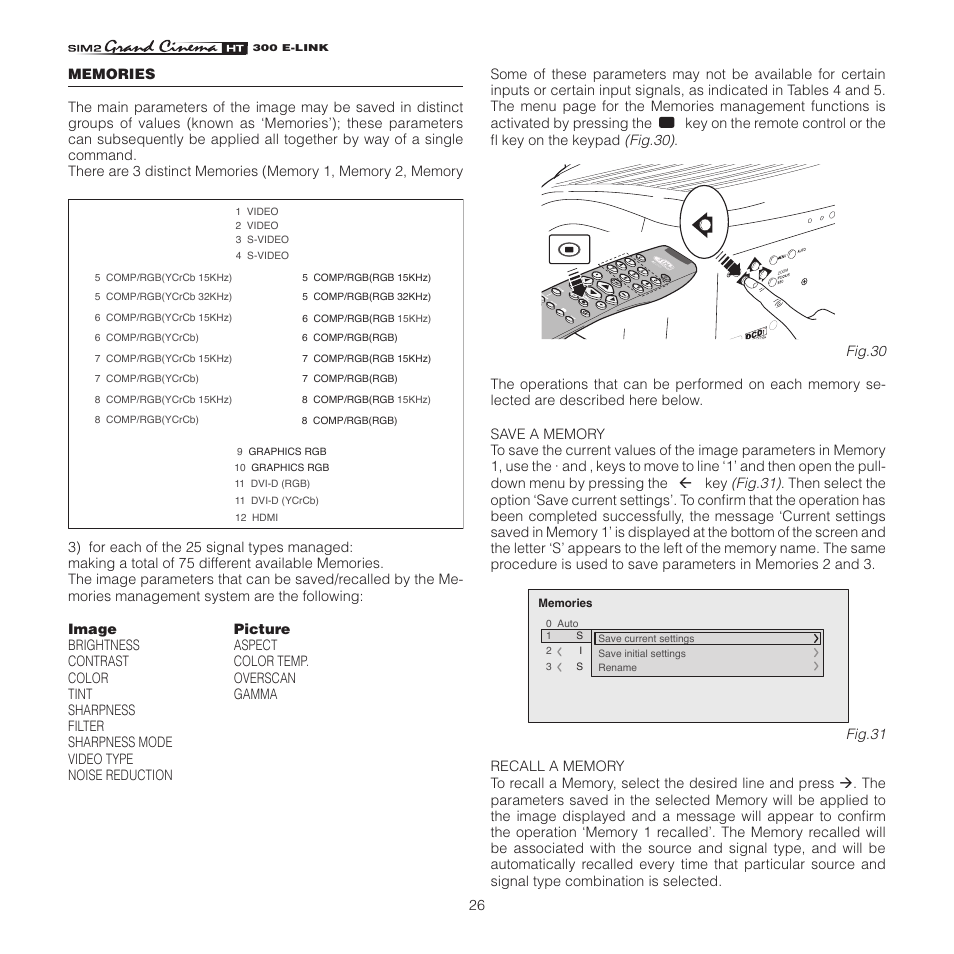 Sim2 HT300 E-Link User Manual | Page 26 / 40