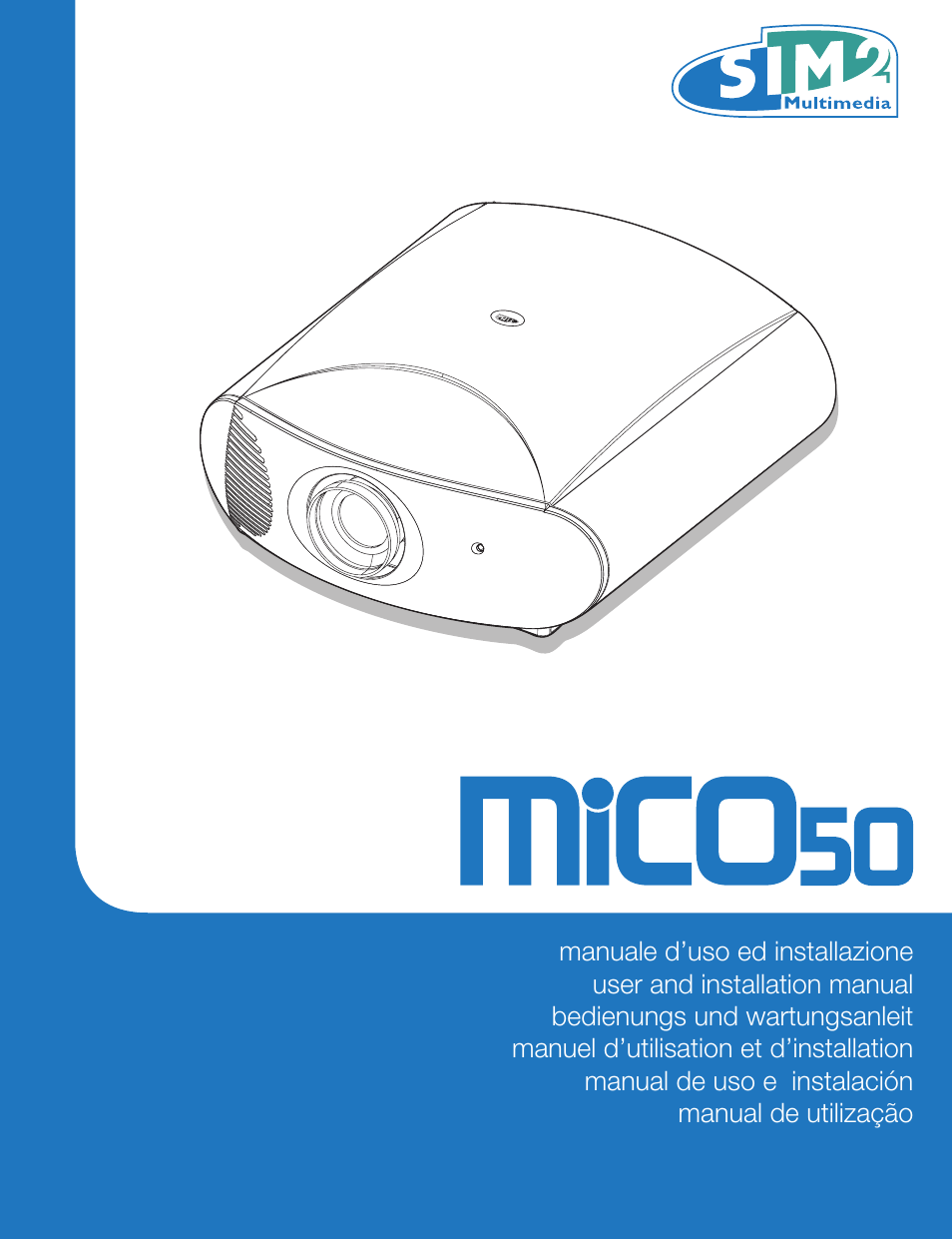 Sim2 MICO 50 User Manual | 277 pages