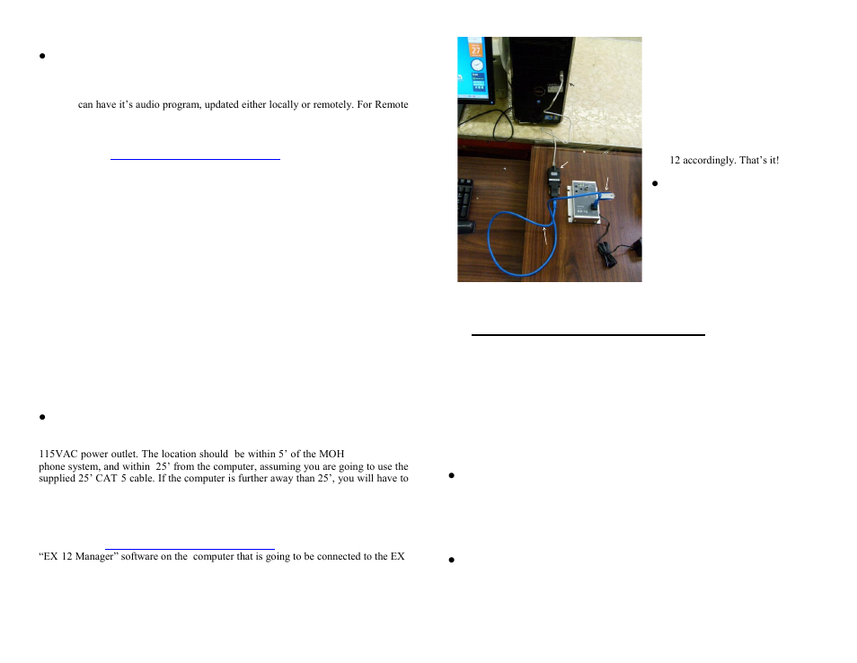 Skutch Electronics EX-12 User Manual | 2 pages