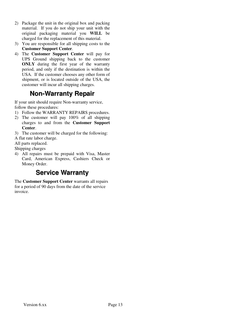 Skutch Electronics BA-1000 User Manual | Page 13 / 16