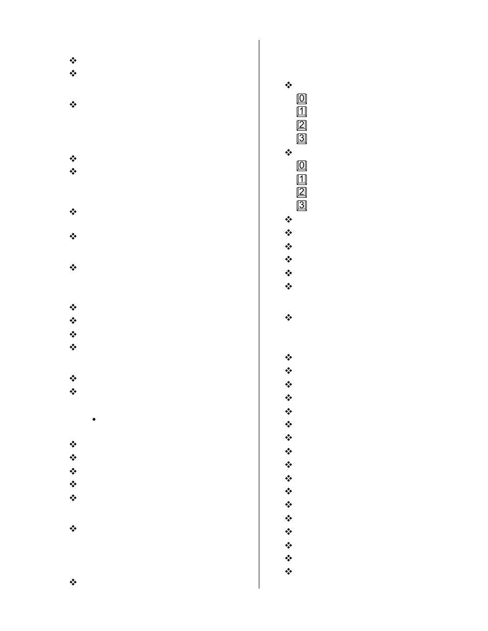 7 order taking, 8 out messages, 9 in messages | System setup, Secondary setup | Skutch Electronics BA-1000 Technical Reference Manual User Manual | Page 3 / 34