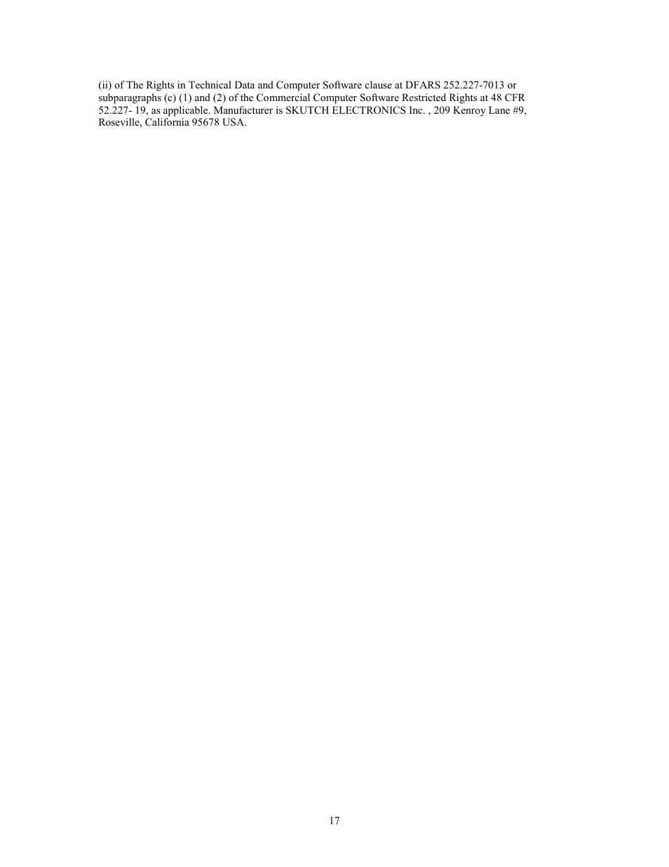 Skutch Electronics TimeClockNet 3 User Manual | Page 17 / 17