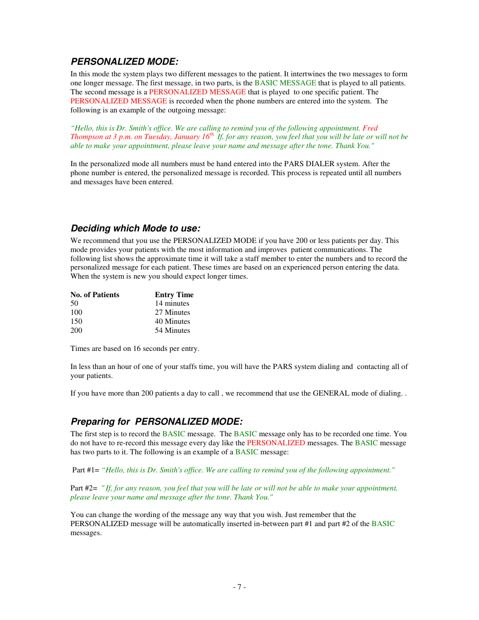Skutch Electronics PARS v3.2X User Manual | Page 7 / 13