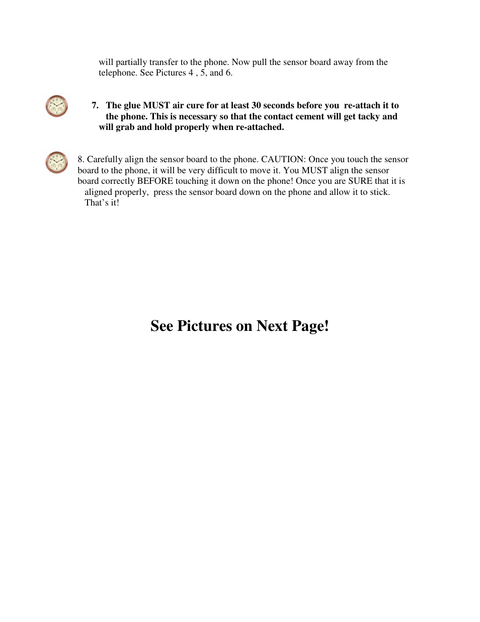See pictures on next page | Skutch Electronics CK1 User Manual | Page 2 / 3