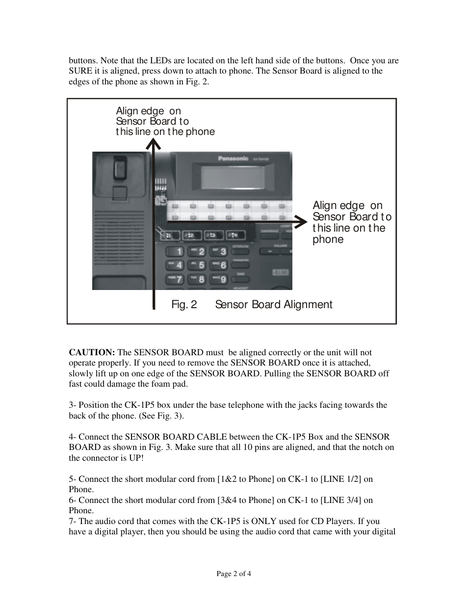 Skutch Electronics CK-1P5 User Manual | Page 2 / 4