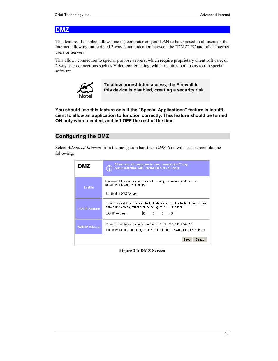 CNet Technology CNIG904S User Manual | Page 44 / 54