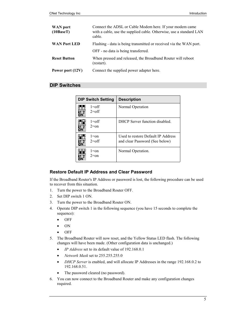 CNet Technology CNIG904S User Manual | Page 8 / 54