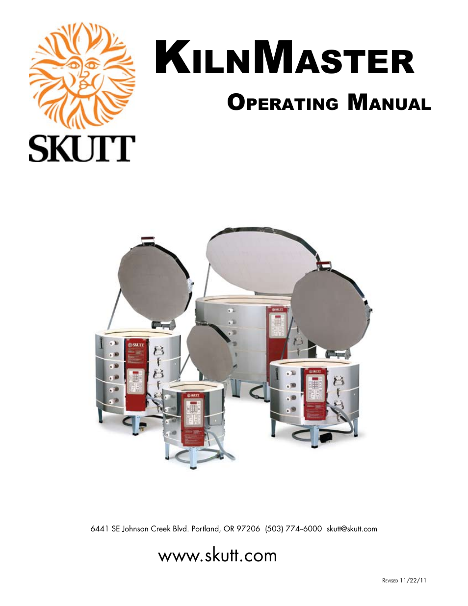 Skutt KilnMaster Kilns Manufactured after March 1 2006 User Manual | 68 pages