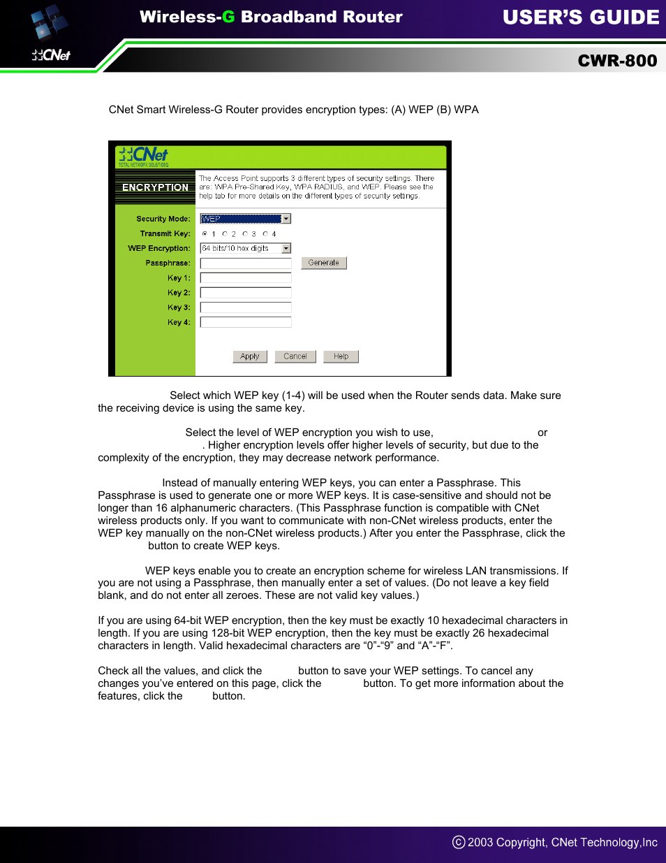CNet Technology CWR-800 User Manual | Page 28 / 51