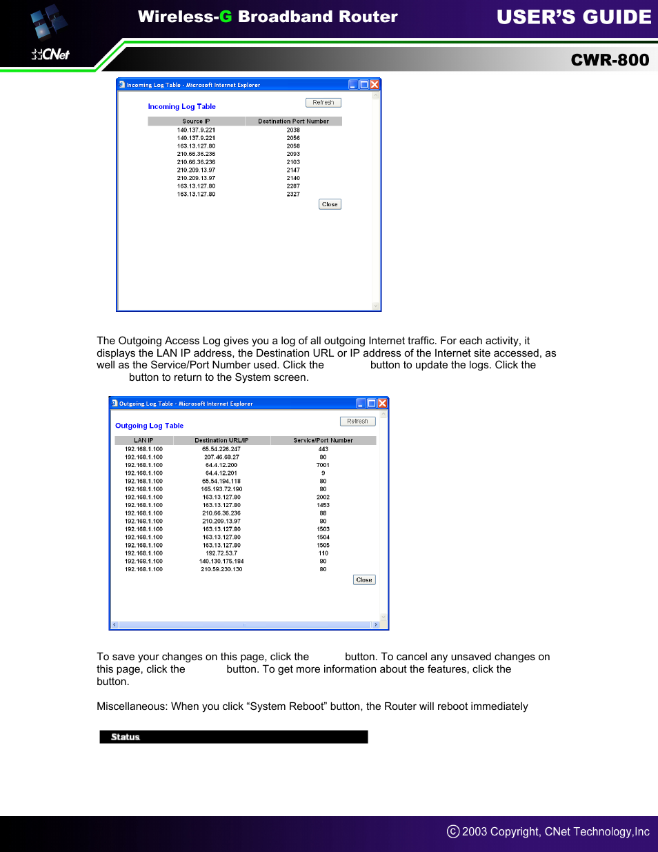 CNet Technology CWR-800 User Manual | Page 37 / 51
