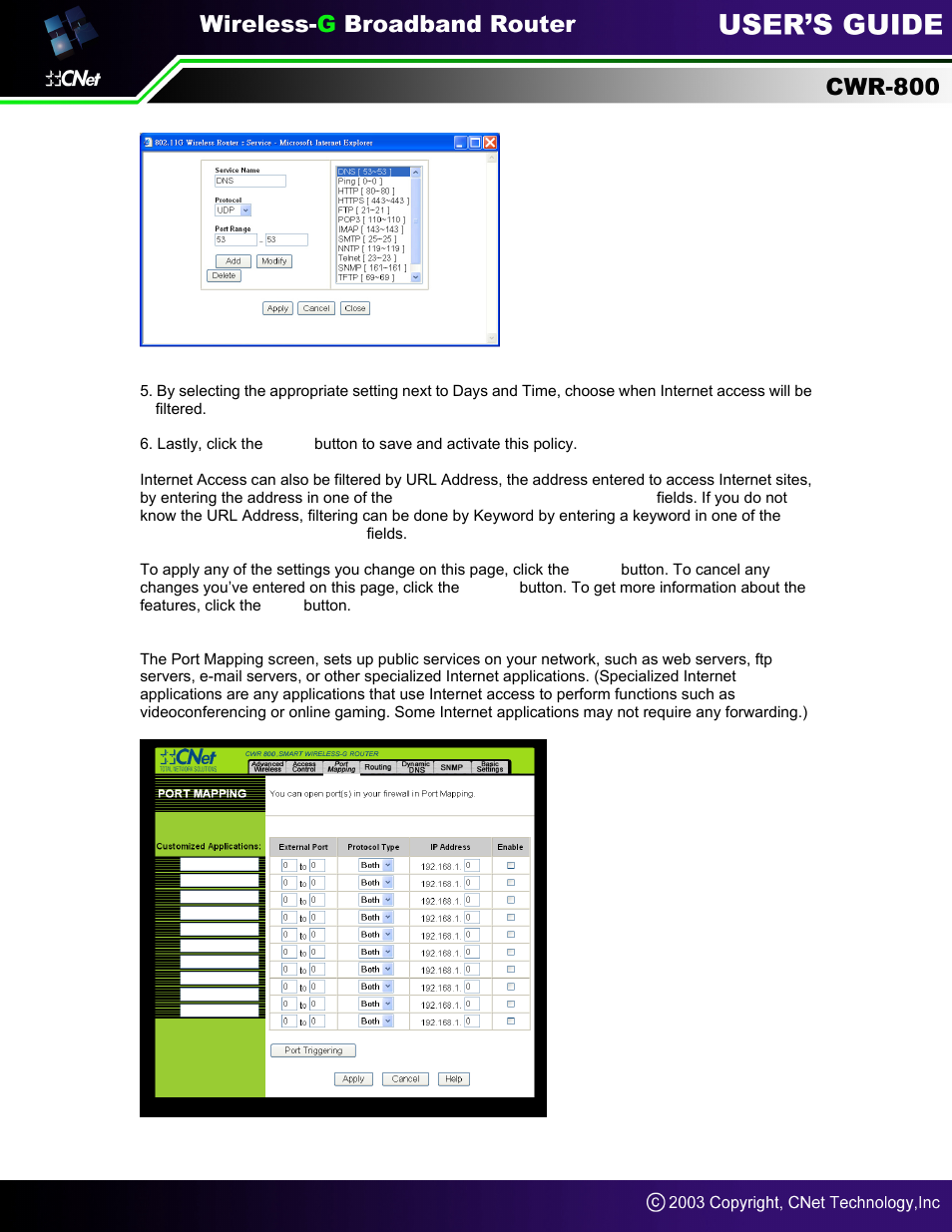 CNet Technology CWR-800 User Manual | Page 45 / 51