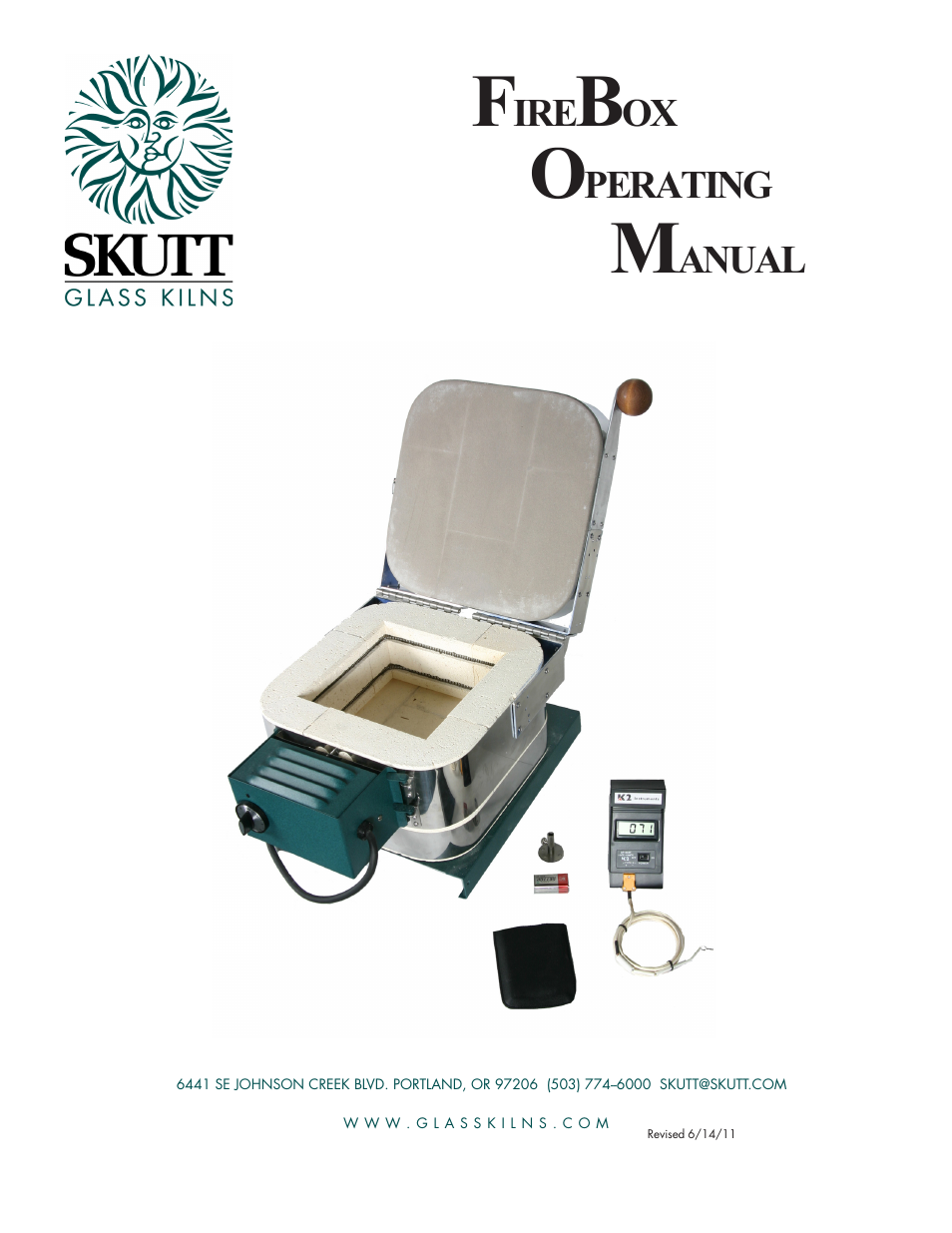 Skutt Firebox 8 User Manual | 8 pages