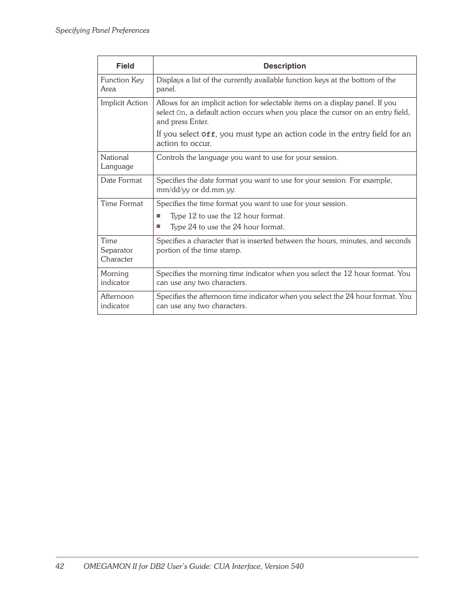 Candle-lite DB2 User Manual | Page 42 / 132