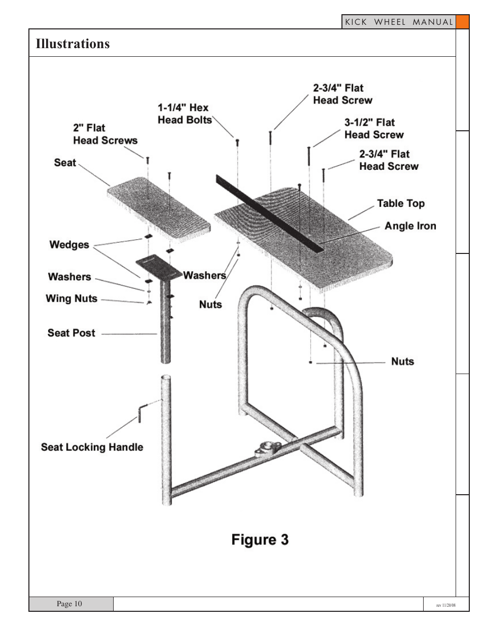 Illustrations | Skutt Kickwheel User Manual | Page 10 / 11