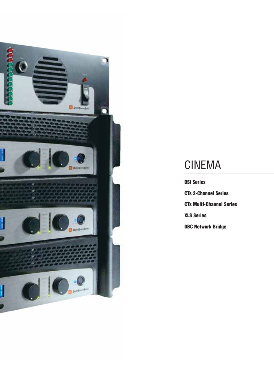 Cinema | Crown CTS 600 User Manual | Page 59 / 83