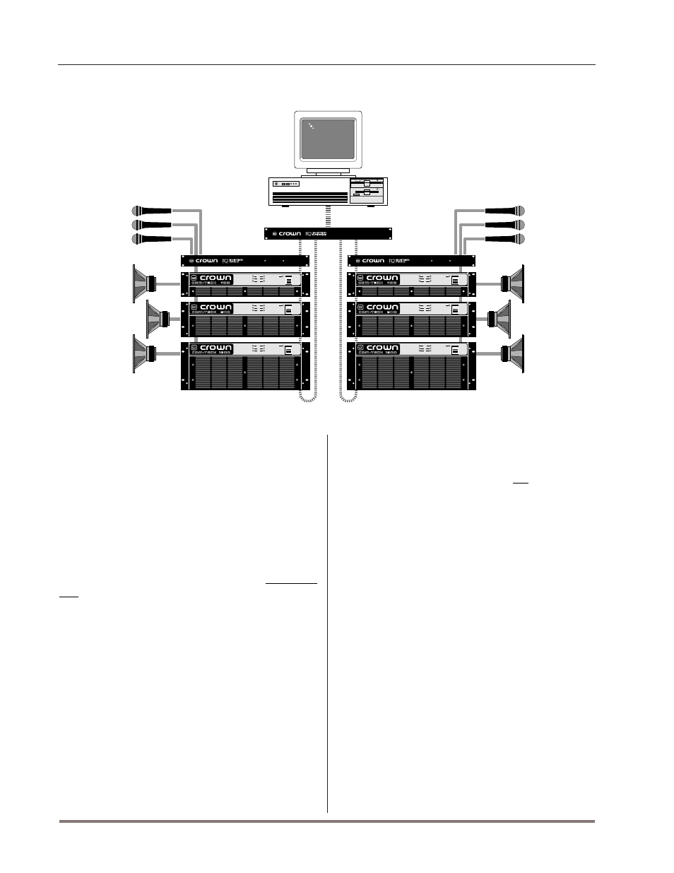 Connecting pc, 3 hardware installation, 1 connecting to a host computer (step 1) | Crown AMB-5 User Manual | Page 10 / 28